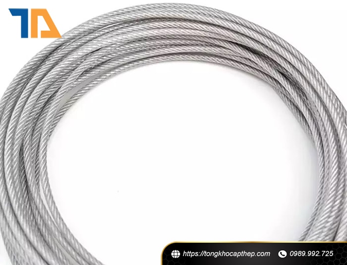 Dây Cáp inox Bọc Nhựa