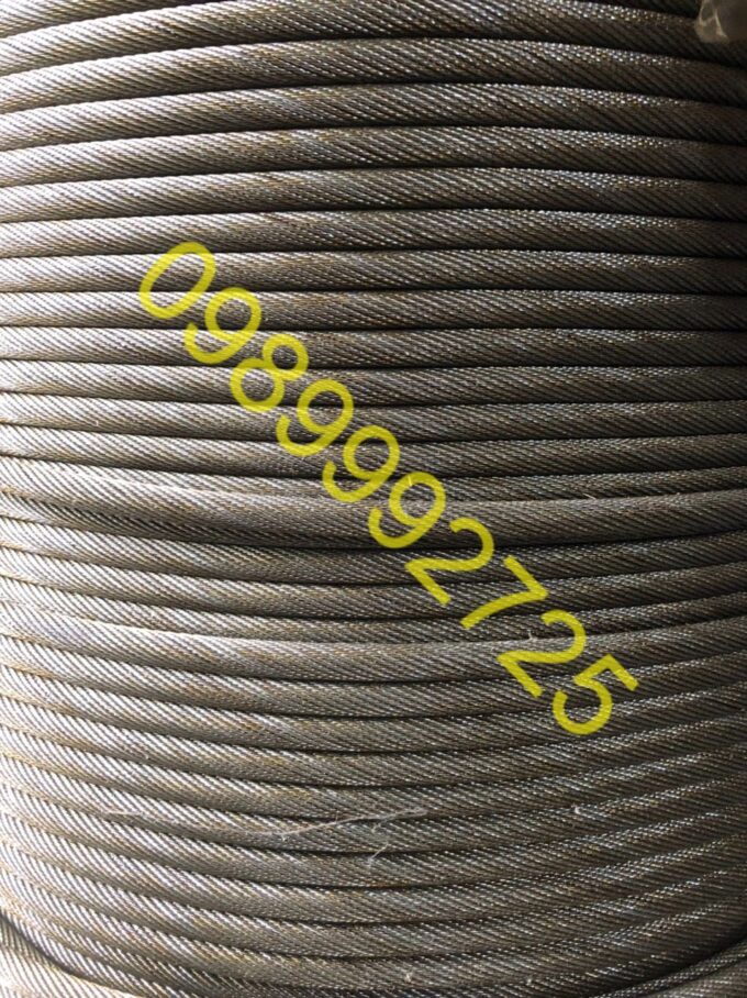Cáp chống xoắn 8mm 19x7